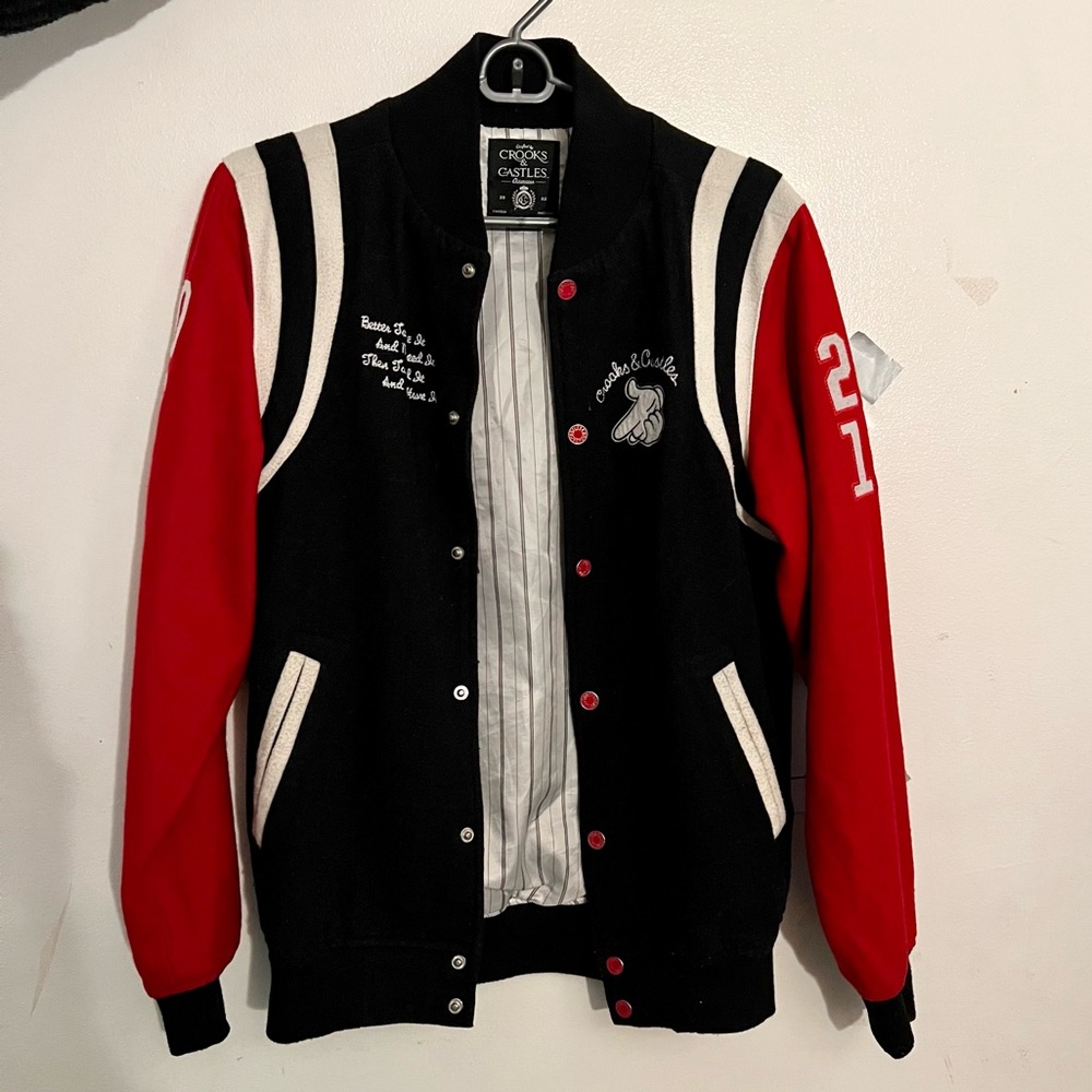 Crooks & Castles Varsity Jacket
